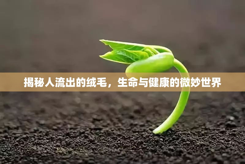 揭秘人流出的絨毛，生命與健康的微妙世界