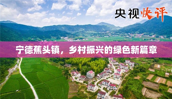 寧德蕉頭鎮(zhèn)，鄉(xiāng)村振興的綠色新篇章