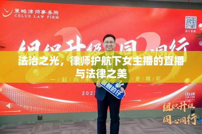 法治之光，律師護航下女主播的直播與法律之美