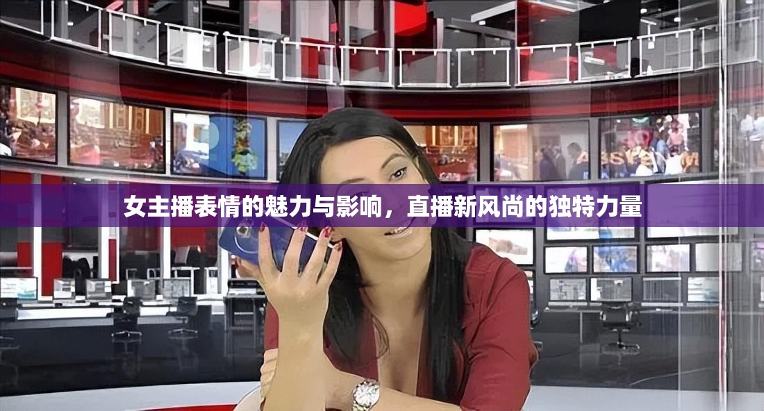 女主播表情的魅力與影響，直播新風(fēng)尚的獨(dú)特力量