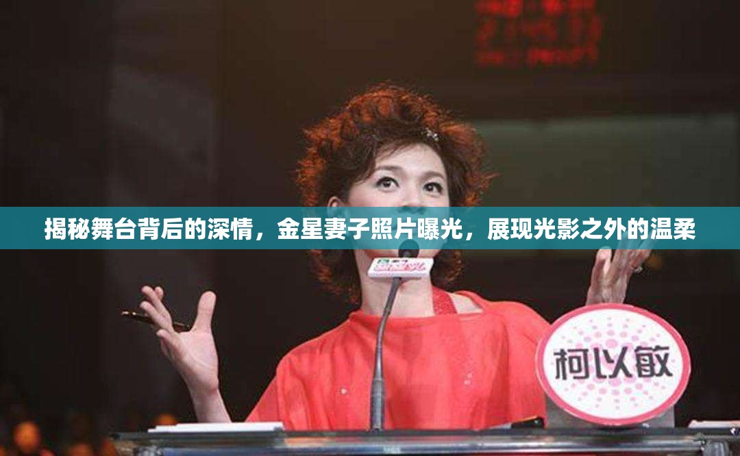 揭秘舞臺背后的深情，金星妻子照片曝光，展現(xiàn)光影之外的溫柔