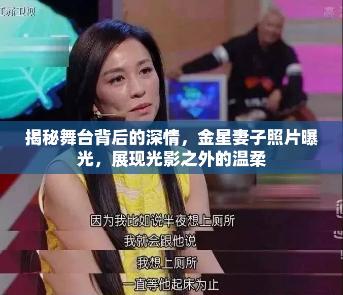 揭秘舞臺背后的深情，金星妻子照片曝光，展現(xiàn)光影之外的溫柔