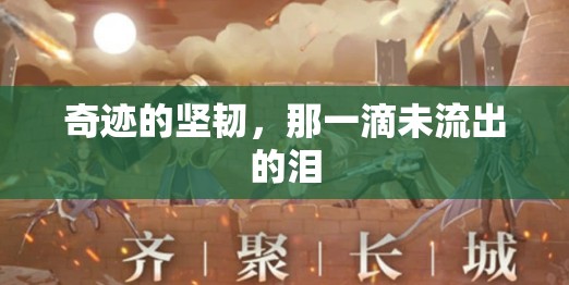 奇跡的堅韌，那一滴未流出的淚