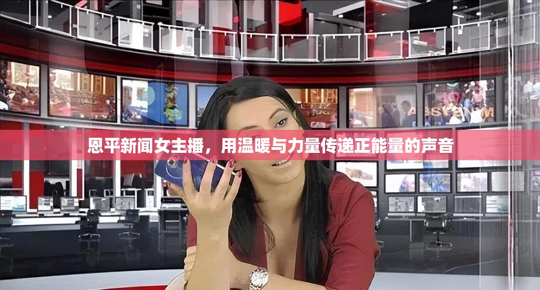 恩平新聞女主播，用溫暖與力量傳遞正能量的聲音