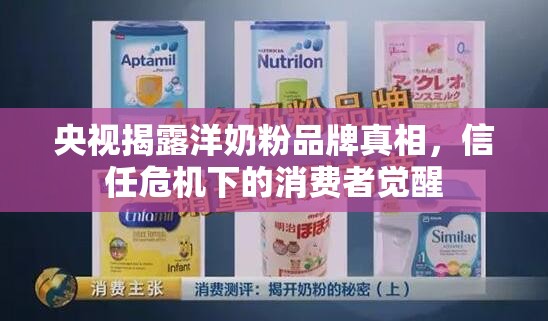 央視揭露洋奶粉品牌真相，信任危機下的消費者覺醒