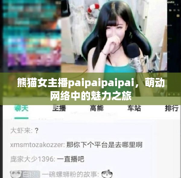 熊貓女主播paipaipaipai，萌動網(wǎng)絡中的魅力之旅