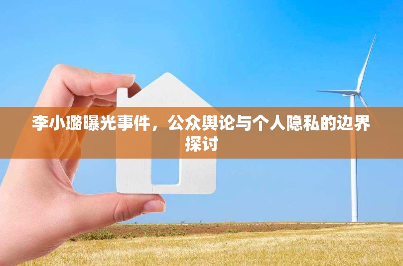 李小璐曝光事件，公眾輿論與個(gè)人隱私的邊界探討