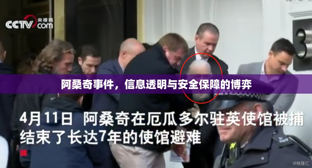 阿桑奇事件，信息透明與安全保障的博弈