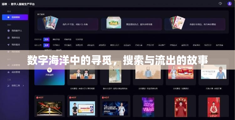 數(shù)字海洋中的尋覓，搜索與流出的故事