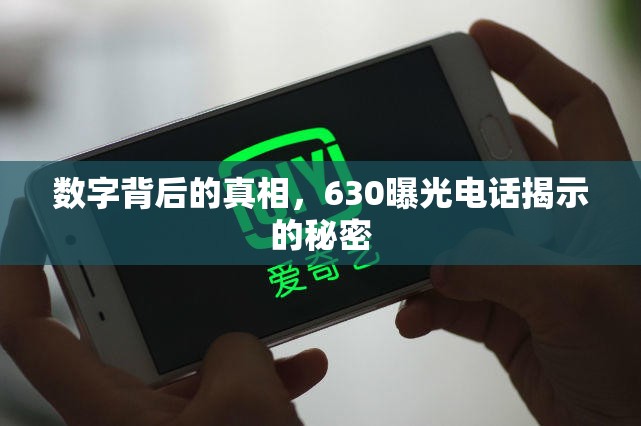 數(shù)字背后的真相，630曝光電話揭示的秘密