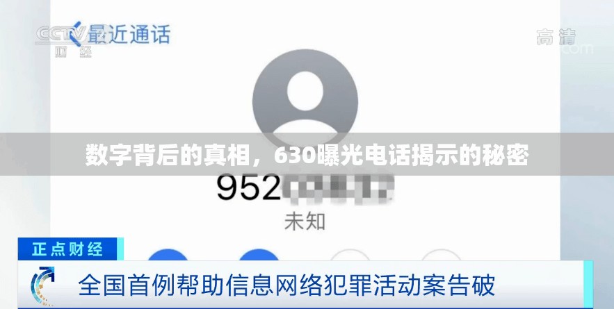 數(shù)字背后的真相，630曝光電話揭示的秘密