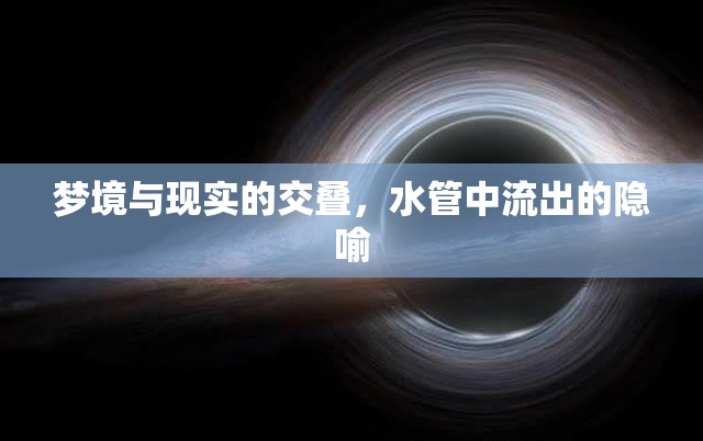 夢(mèng)境與現(xiàn)實(shí)的交疊，水管中流出的隱喻