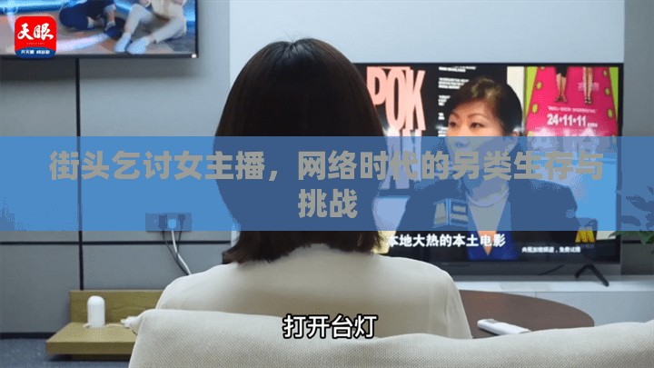 街頭乞討女主播，網(wǎng)絡(luò)時(shí)代的另類生存與挑戰(zhàn)