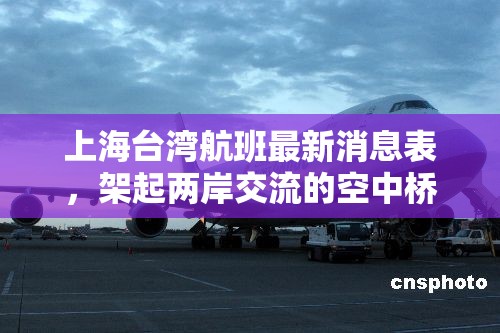 上海臺(tái)灣航班最新消息表，架起兩岸交流的空中橋梁