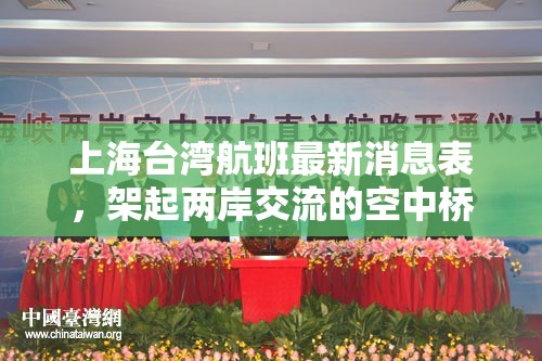 上海臺(tái)灣航班最新消息表，架起兩岸交流的空中橋梁