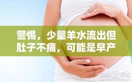 警惕，少量羊水流出但肚子不痛，可能是早產(chǎn)信號