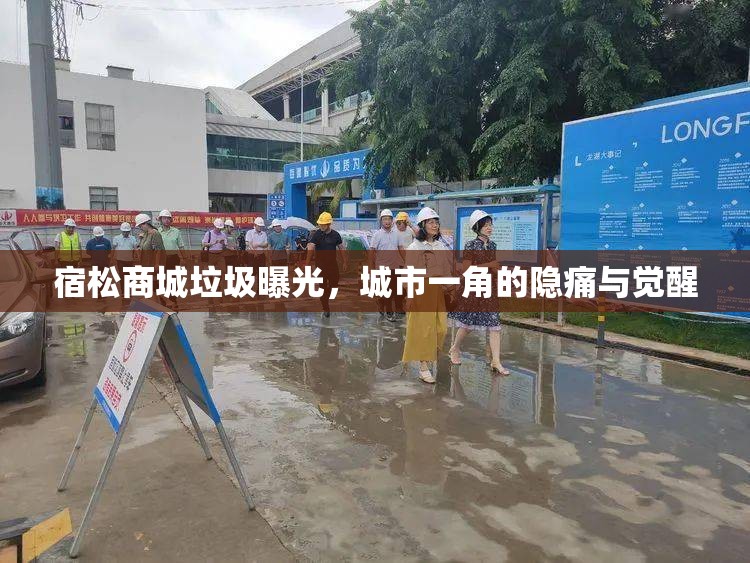 宿松商城垃圾曝光，城市一角的隱痛與覺醒