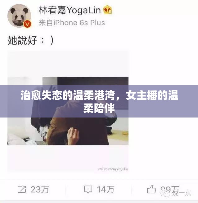 治愈失戀的溫柔港灣，女主播的溫柔陪伴