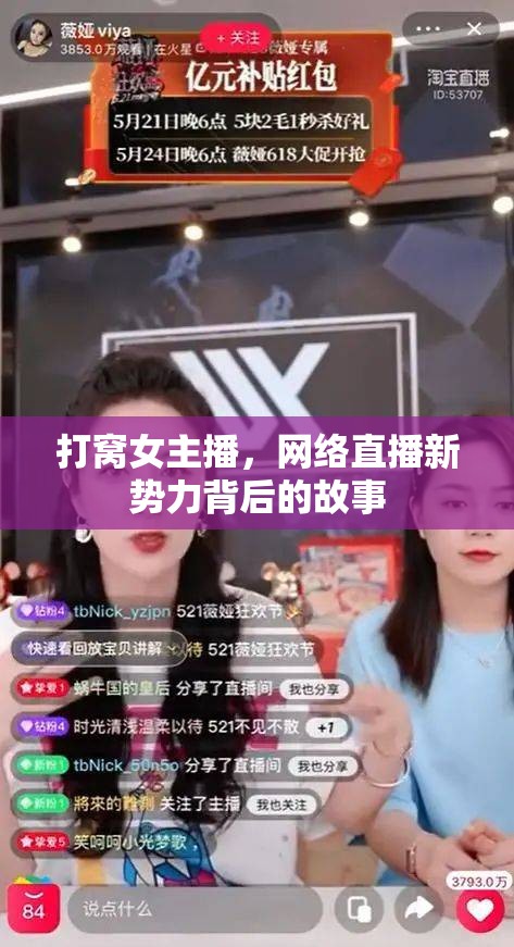 打窩女主播，網(wǎng)絡(luò)直播新勢力背后的故事