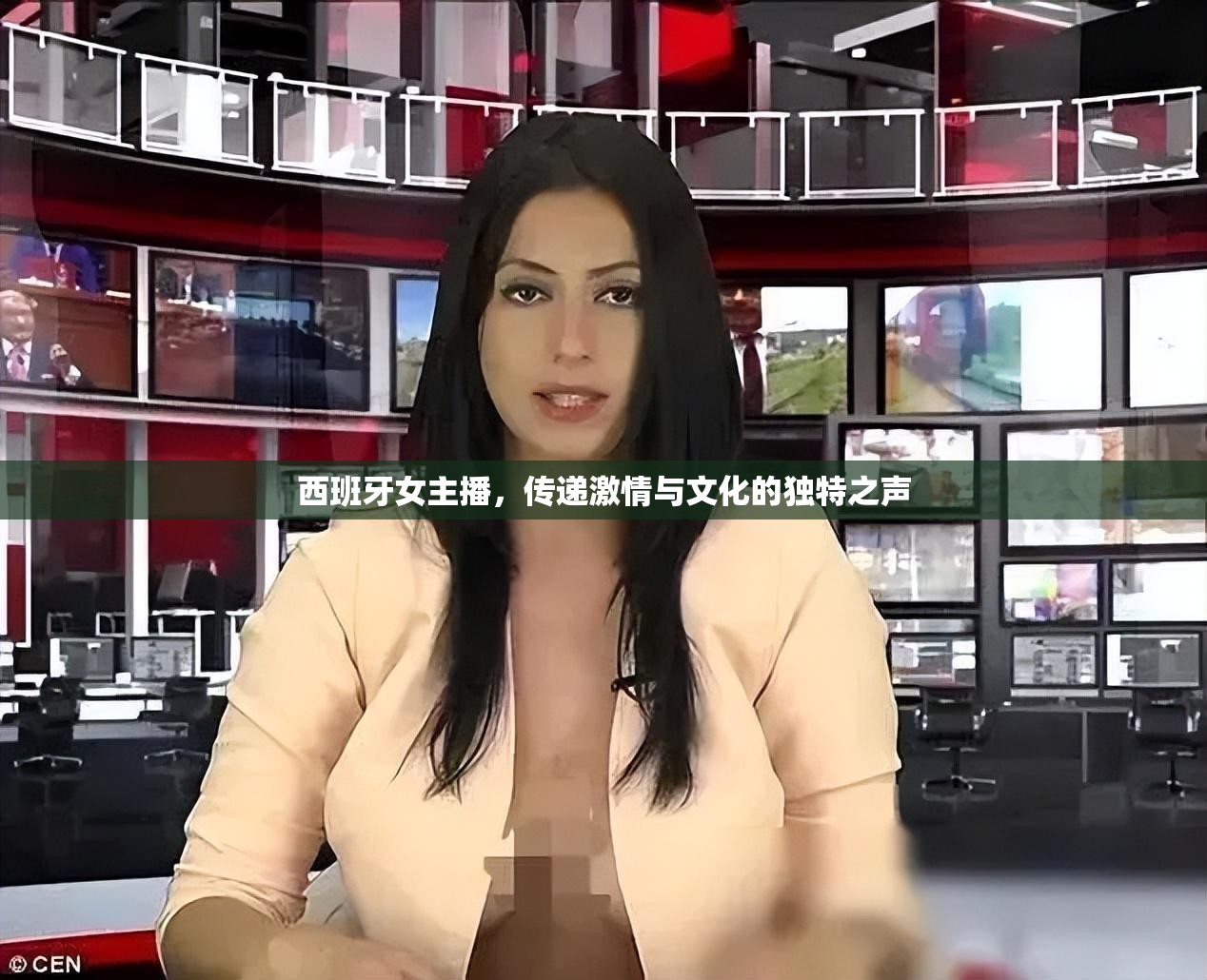 西班牙女主播，傳遞激情與文化的獨特之聲