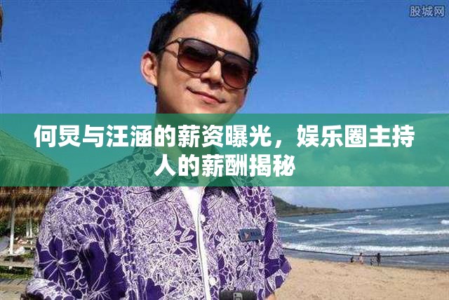 何炅與汪涵的薪資曝光，娛樂圈主持人的薪酬揭秘