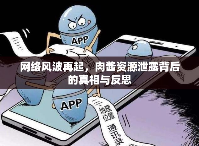 網(wǎng)絡(luò)風(fēng)波再起，肉醬資源泄露背后的真相與反思
