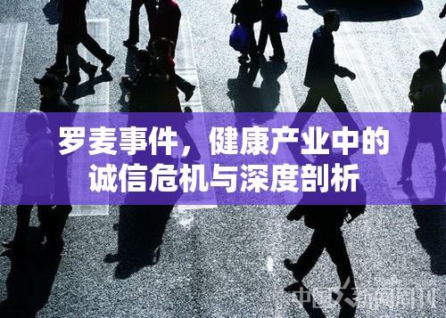 羅麥?zhǔn)录?，健康產(chǎn)業(yè)中的誠(chéng)信危機(jī)與深度剖析