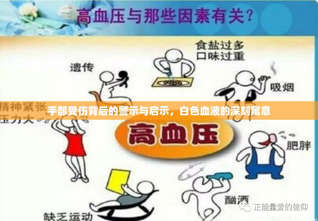 手部受傷背后的警示與啟示，白色血液的深刻寓意