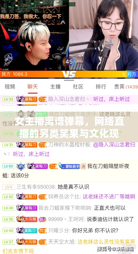 女主播離譜彈幕，網(wǎng)絡直播的另類笑果與文化現(xiàn)象
