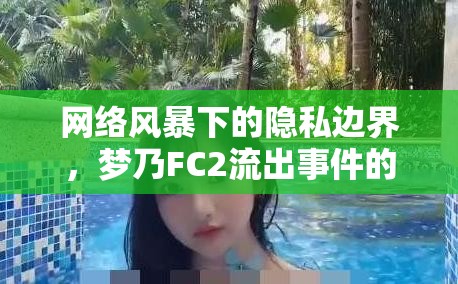 網(wǎng)絡(luò)風(fēng)暴下的隱私邊界，夢乃FC2流出事件的多維度反思