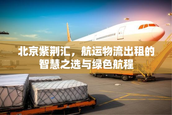 北京紫荊匯，航運(yùn)物流出租的智慧之選與綠色航程