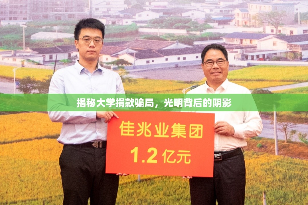 揭秘大學(xué)捐款騙局，光明背后的陰影