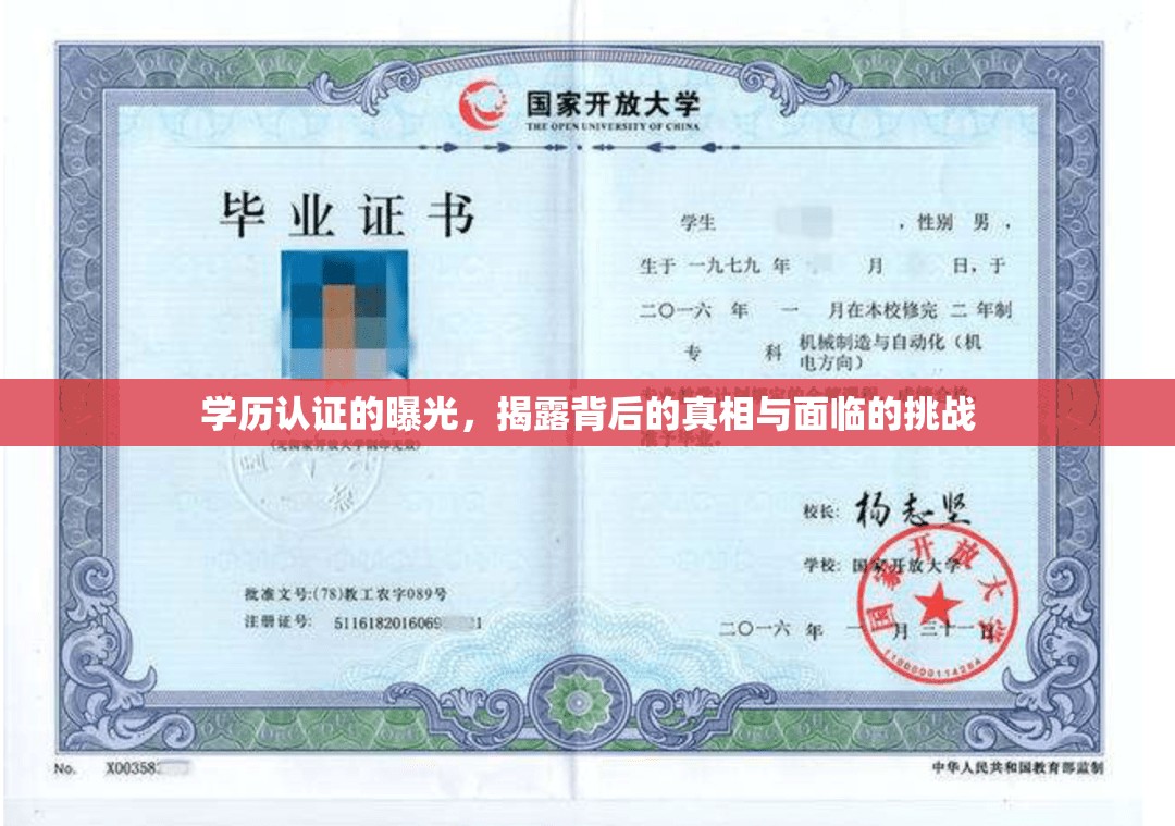 學(xué)歷認(rèn)證的曝光，揭露背后的真相與面臨的挑戰(zhàn)