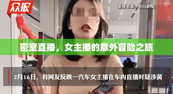 密室直播，女主播的意外冒險之旅