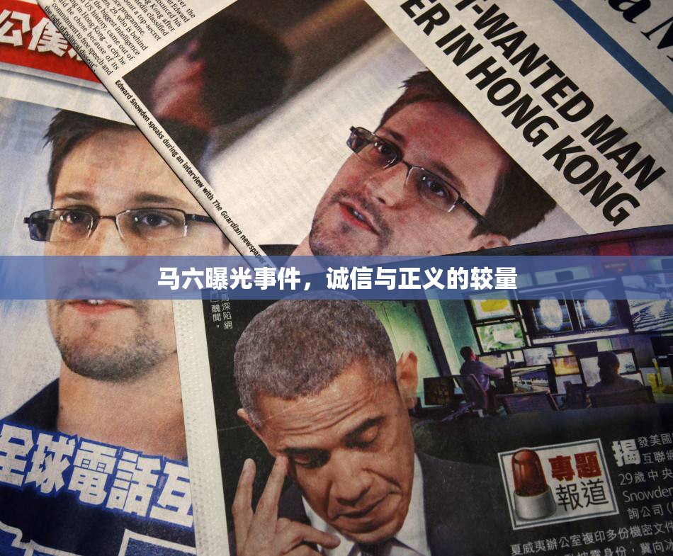 馬六曝光事件，誠信與正義的較量