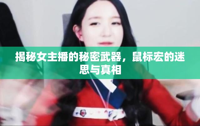 揭秘女主播的秘密武器，鼠標(biāo)宏的迷思與真相