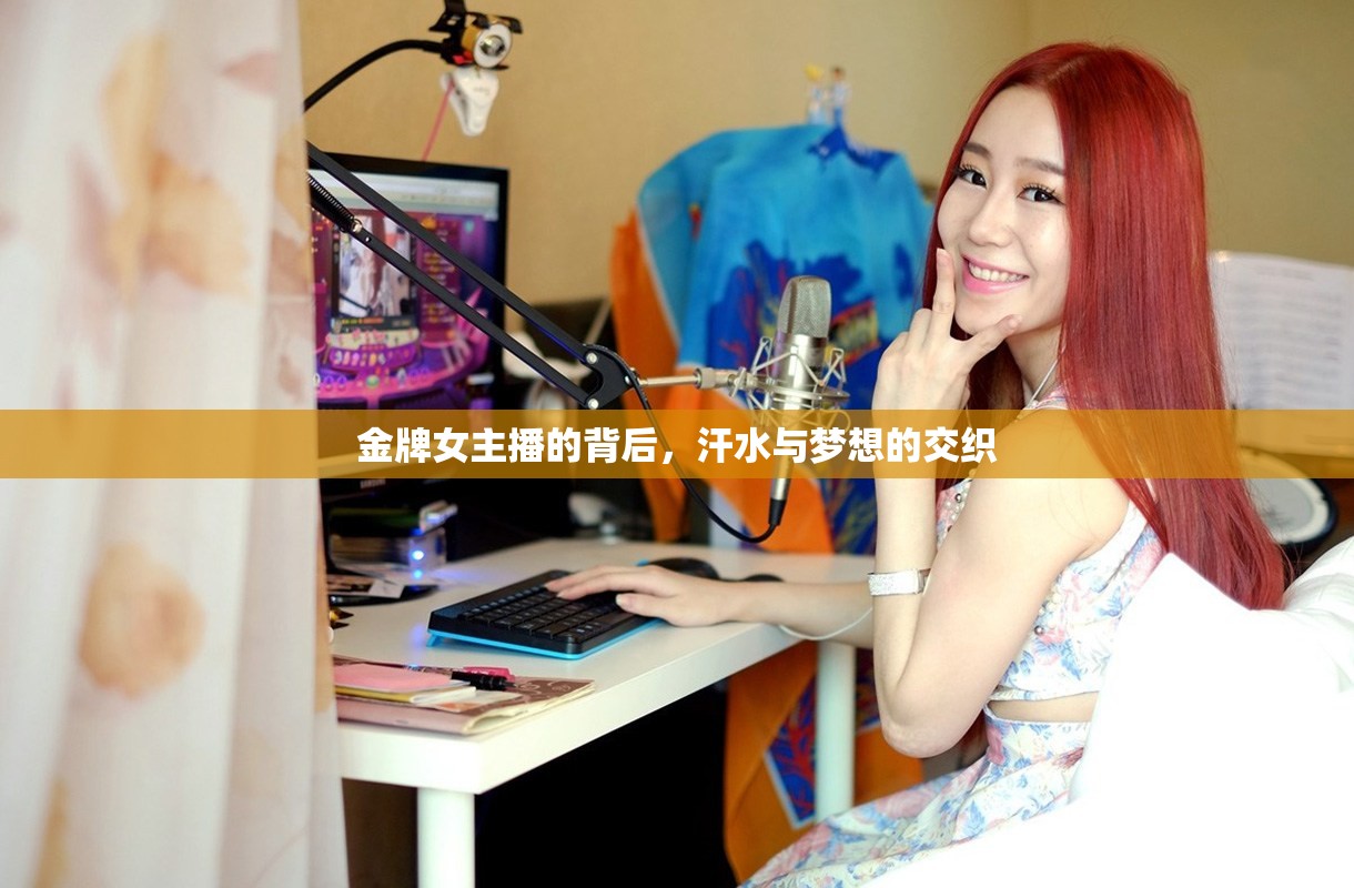 金牌女主播的背后，汗水與夢(mèng)想的交織