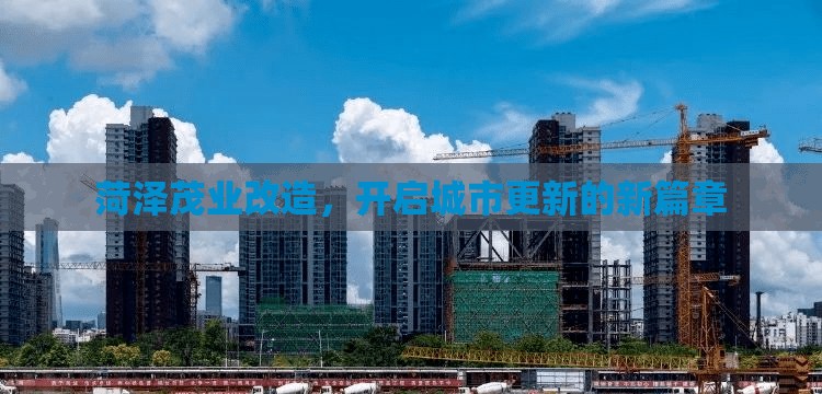 菏澤茂業(yè)改造，開(kāi)啟城市更新的新篇章