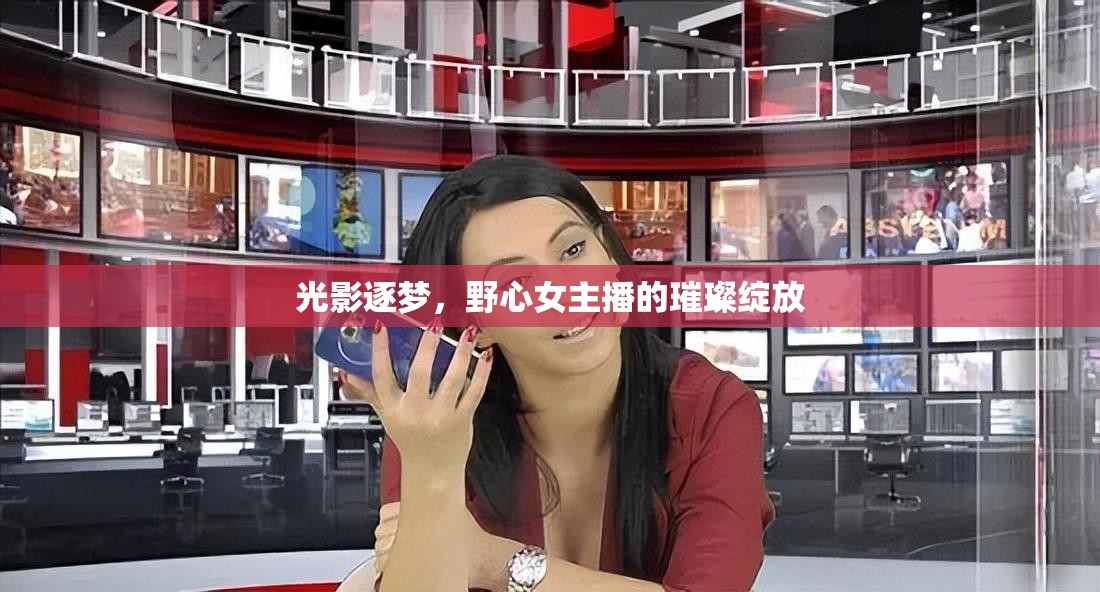 光影逐夢，野心女主播的璀璨綻放