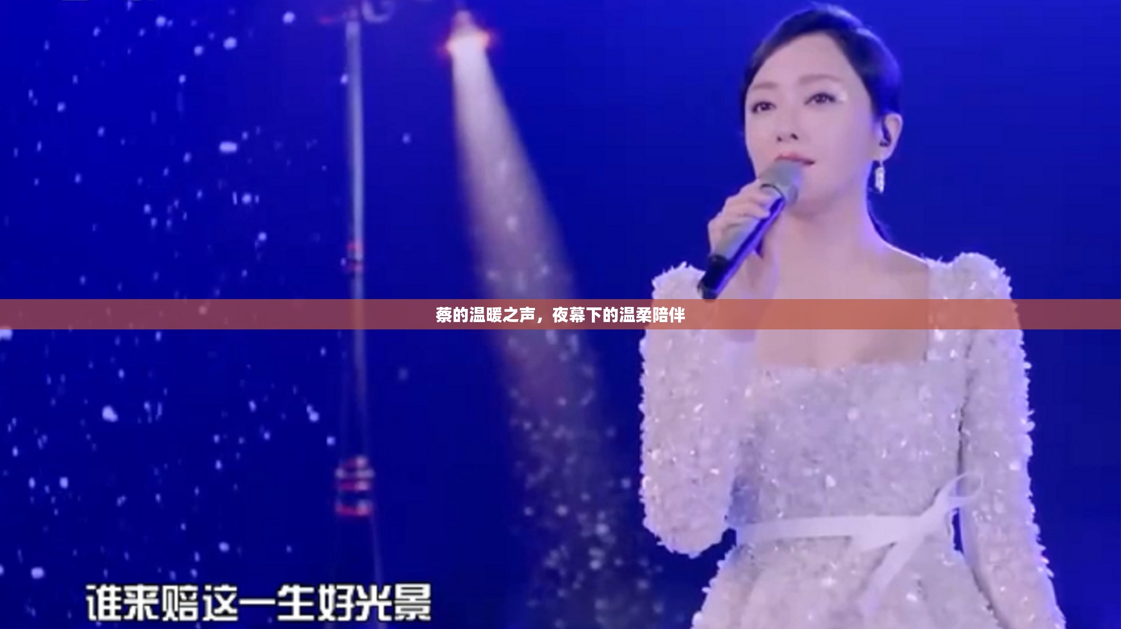蔡的溫暖之聲，夜幕下的溫柔陪伴