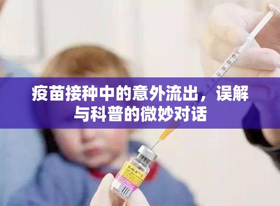 疫苗接種中的意外流出，誤解與科普的微妙對話