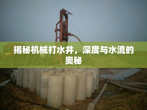 揭秘機(jī)械打水井，深度與水流的奧秘