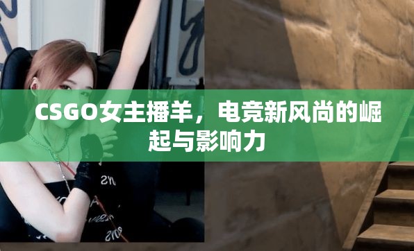 CSGO女主播羊，電競新風(fēng)尚的崛起與影響力
