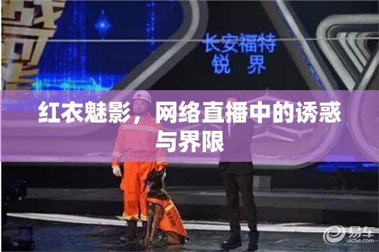 紅衣魅影，網(wǎng)絡(luò)直播中的誘惑與界限