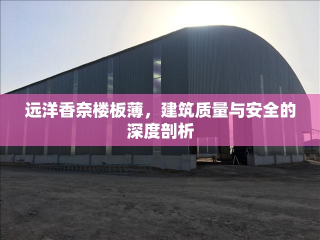 遠(yuǎn)洋香奈樓板薄，建筑質(zhì)量與安全的深度剖析