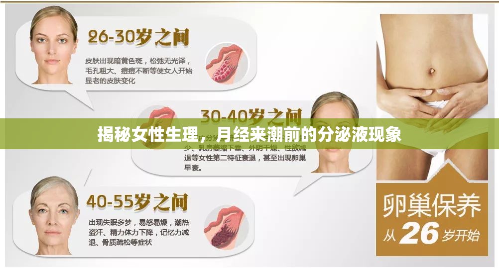 揭秘女性生理，月經(jīng)來潮前的分泌液現(xiàn)象
