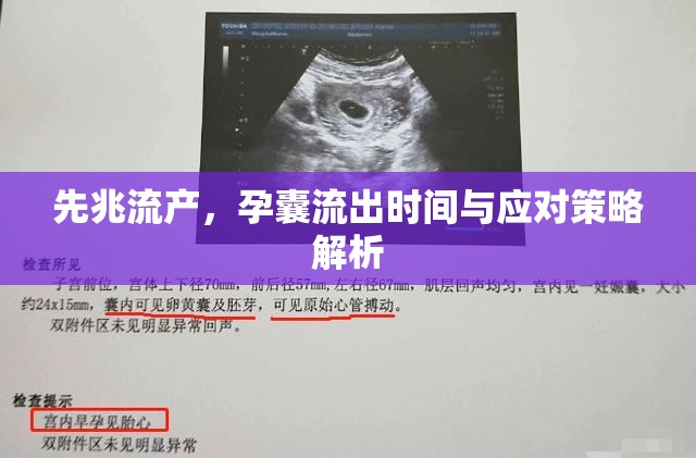 先兆流產(chǎn)，孕囊流出時間與應對策略解析