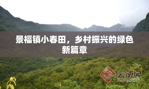 景福鎮(zhèn)小春田，鄉(xiāng)村振興的綠色新篇章