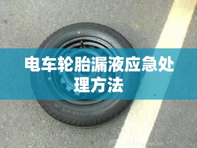 電車輪胎漏液應(yīng)急處理方法