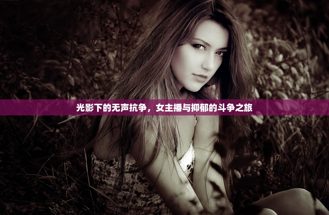 光影下的無聲抗爭，女主播與抑郁的斗爭之旅